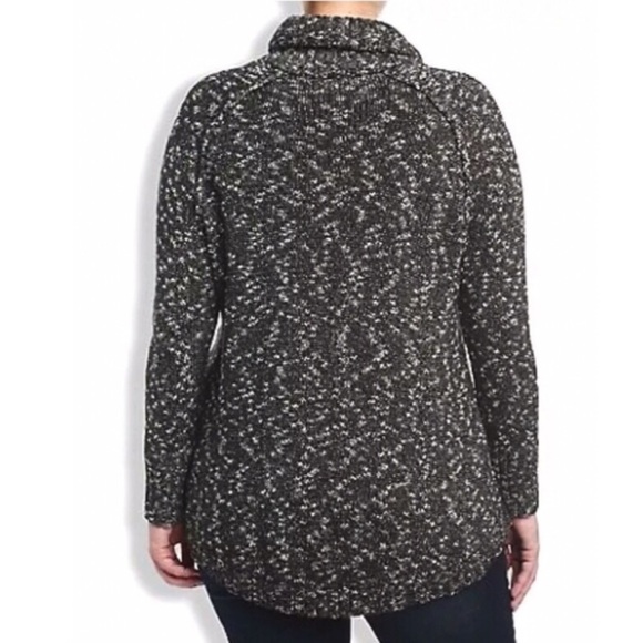 LUCKY BRAND Trapeze Marled Knit Sweater - Picture 5 of 10